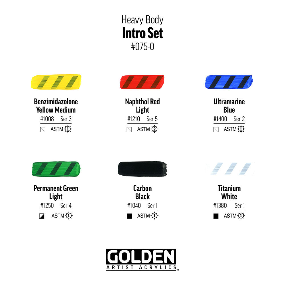 Golden Heavy Body Introduction Set