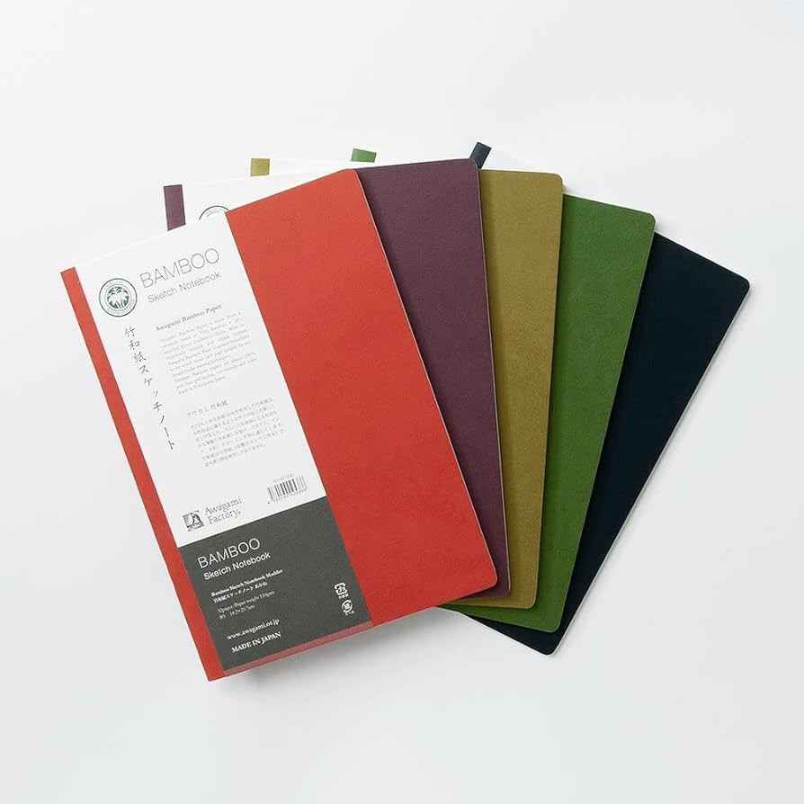 Awagami Bamboo Watercolour Sketchbooks