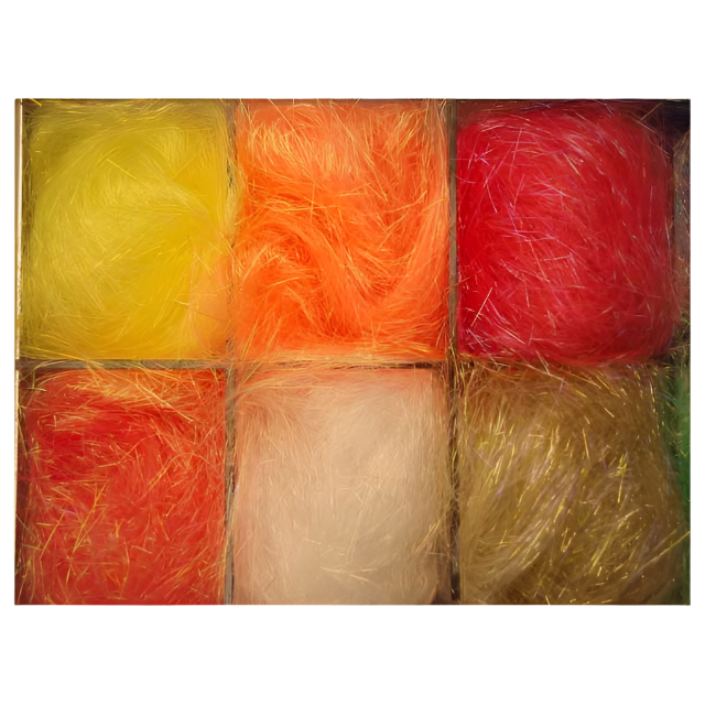 angelina fibres warm colours pack 6x5gm
