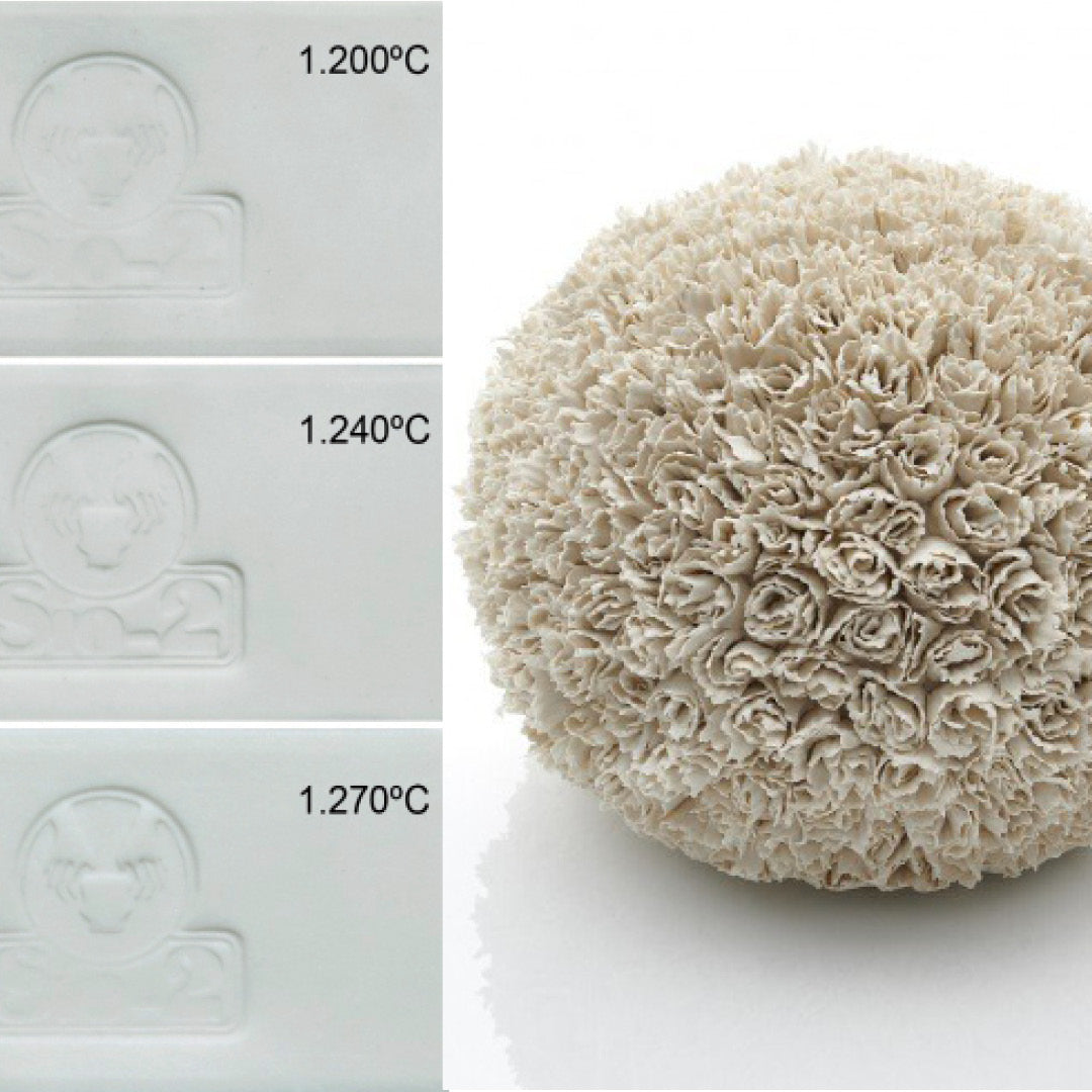 Aneto White Porcelain Clay | 5kg