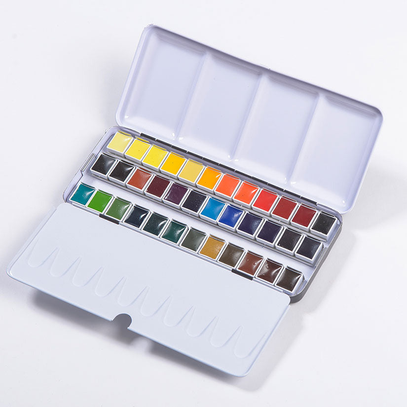 BLOCKX Watercolour 1/2 Pan Sets