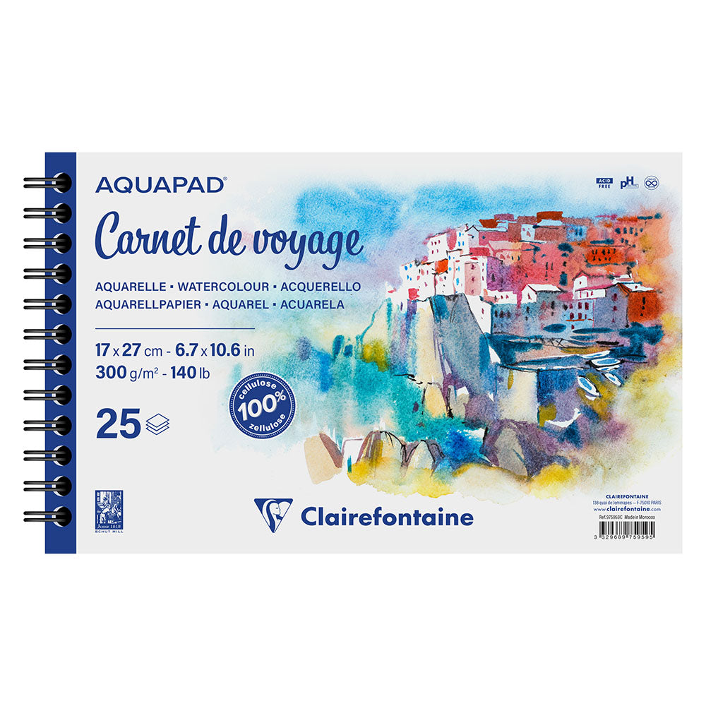 Aquapad Spiral Travel Books