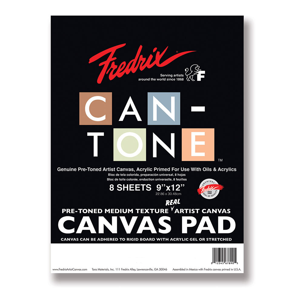 Fredrix Can-Tone Toned Canvas Pads