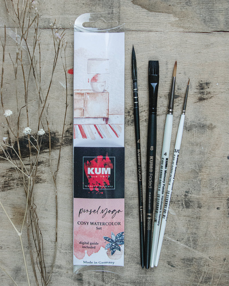 KUM- Watercolour Paintbrush, Multicolore, 5145311 KUM- Watercolour Paintbrush, Multicolore, 5145311