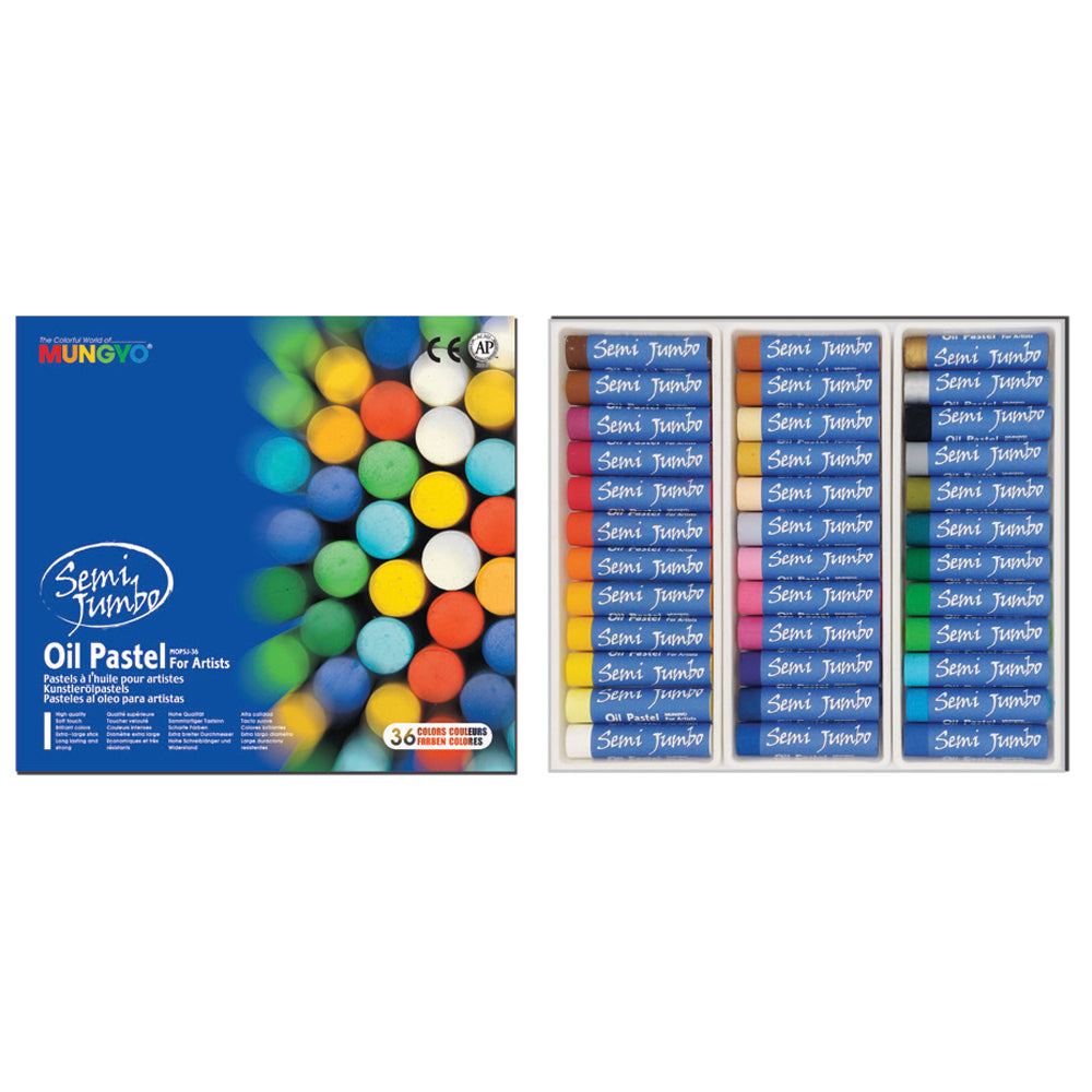 Mungyo Semi Jumbo Oil Pastels