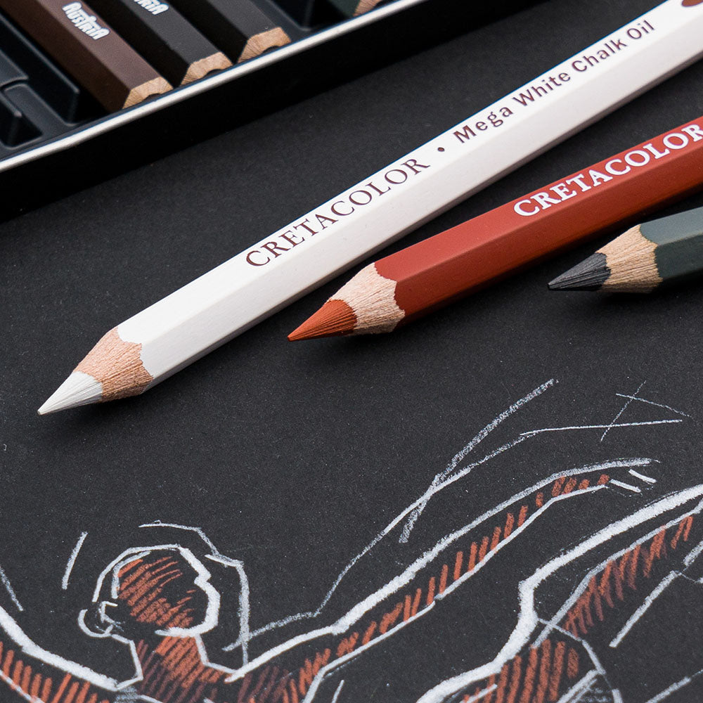 Cretacolor Mega Sketch Pencils