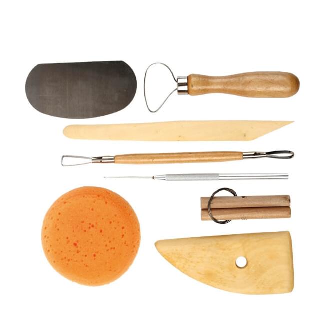 Sinoart Pottery Tool Kit 8 Piece