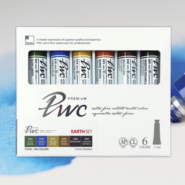 Shinhan PWC Earth Colours Set
