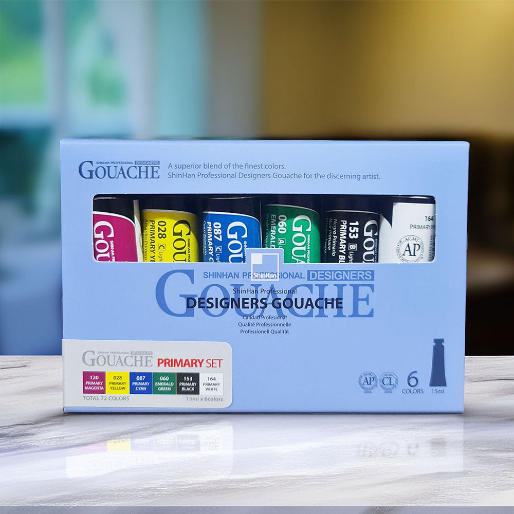 ShinHan Professional Designers Gouache Set 6