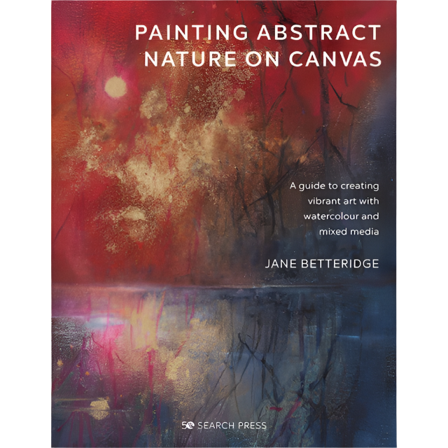 Painting Abstract Nature on Canvas by Jane Betteridge ?Çô A guide to creating semi-abstract nature landscapes using watercolour and mixed media techniques, with step-by-step projects.