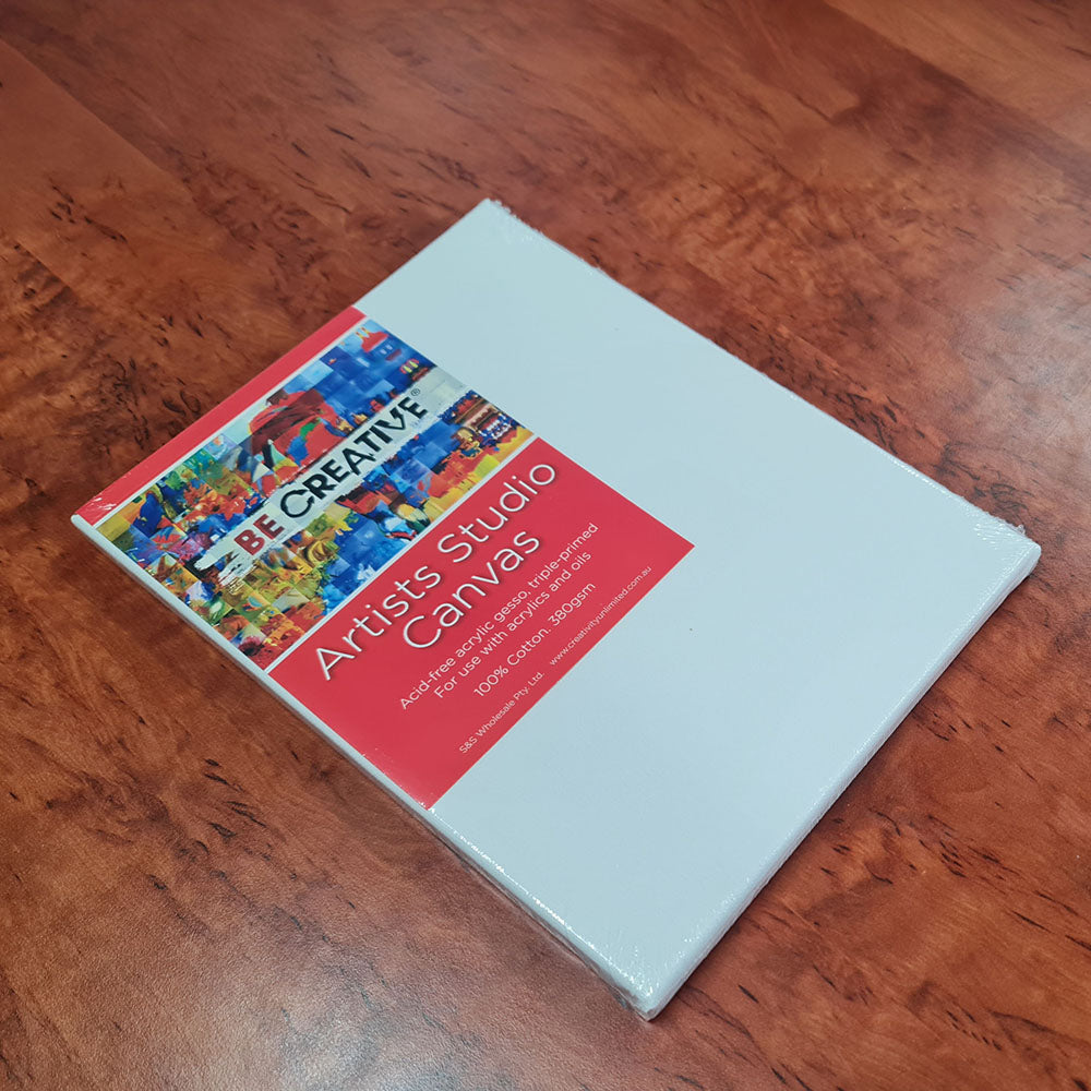 Be Creative Artists Studio Stretched Canvas | Standard
