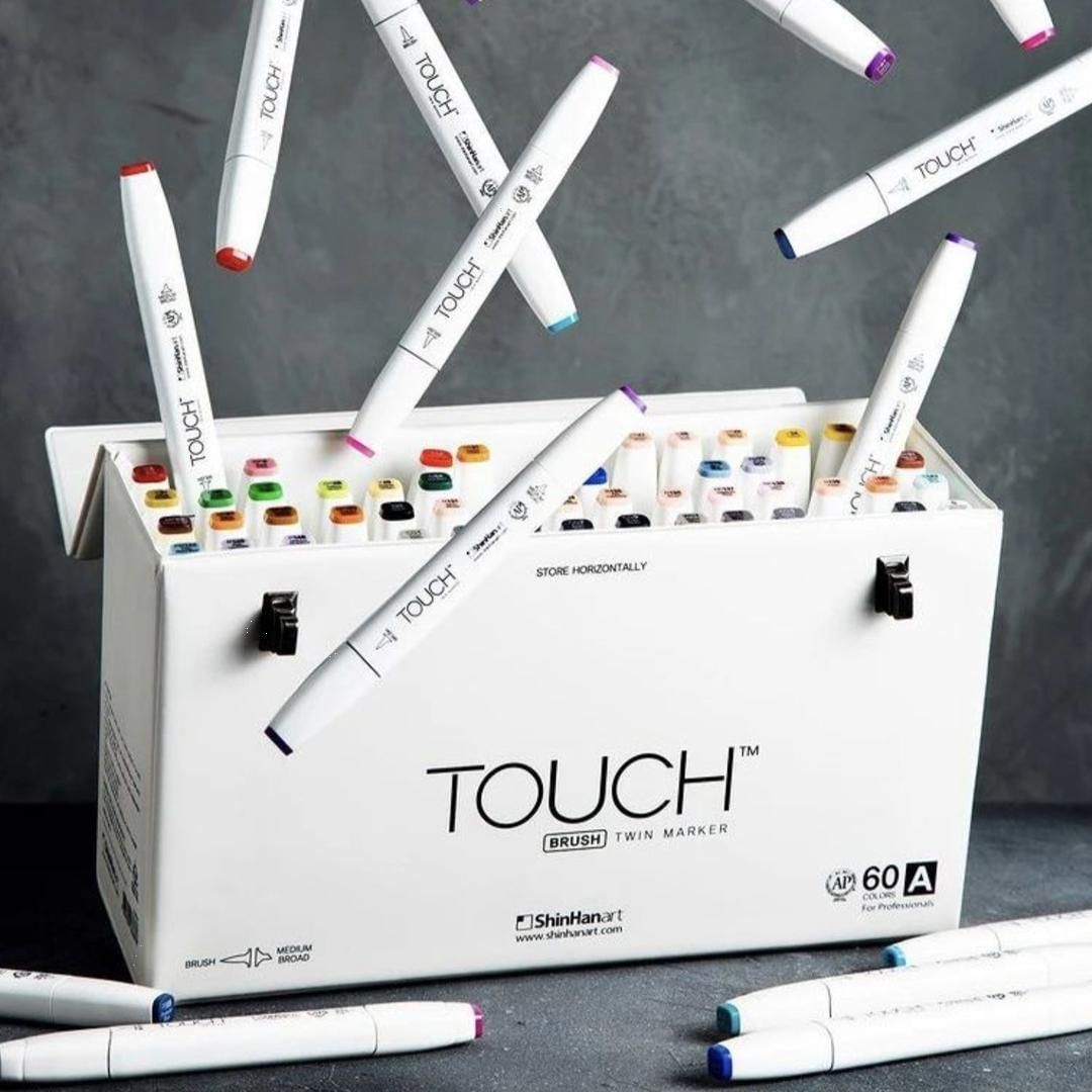ShinHan Touch Brush 60 Marker Set A