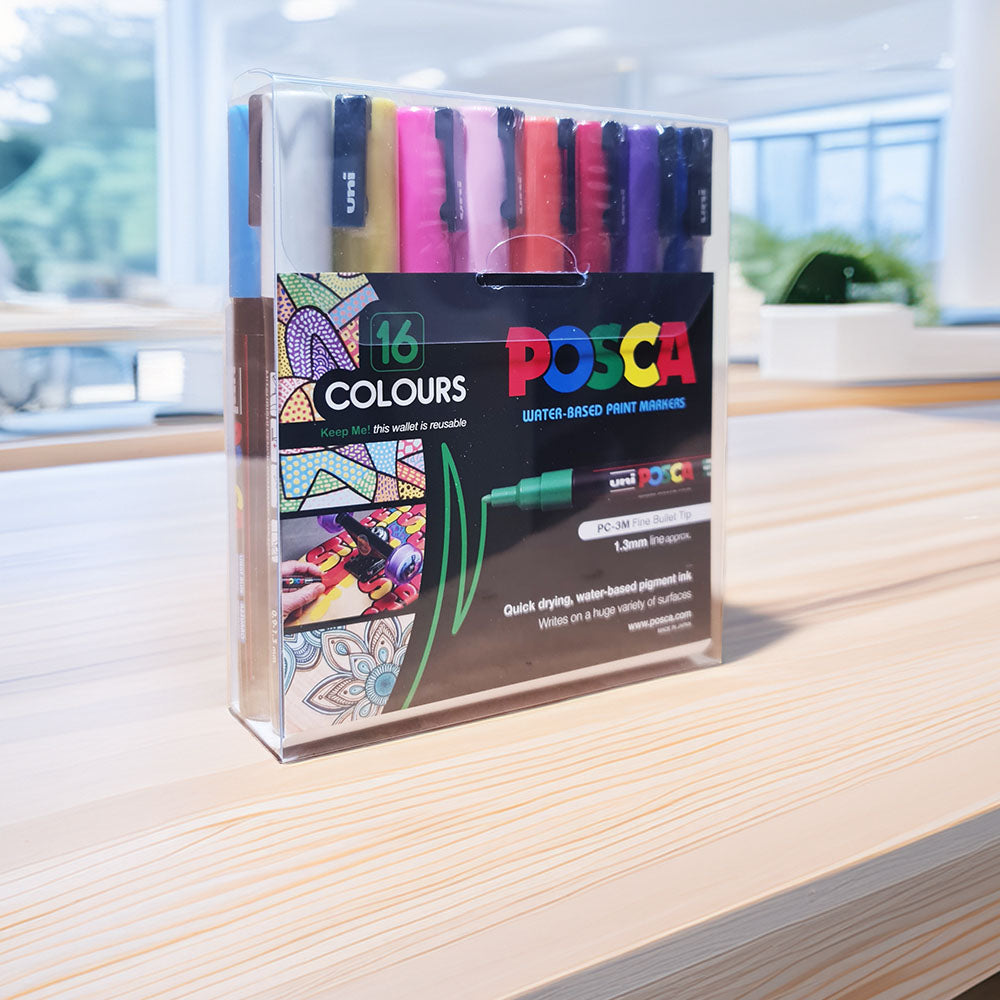 Posca Small Bullet Tip Marker 1.3mm - Assorted Sets