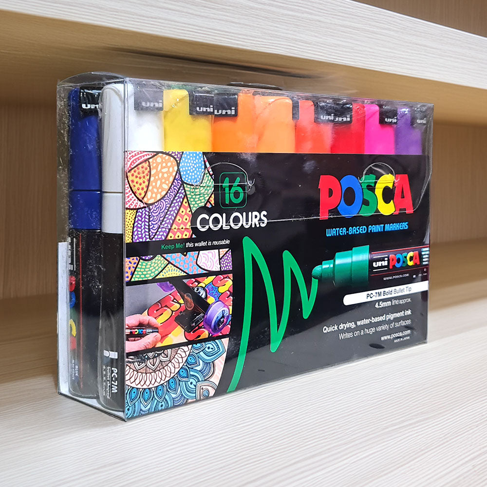 Posca Large Bullet Tip Markers 4.5mm - Assorted Sets