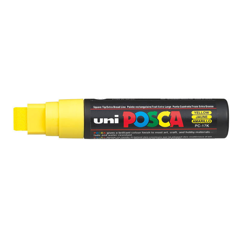 Posca Extra-Broad Chisel Tip Markers - 15mm