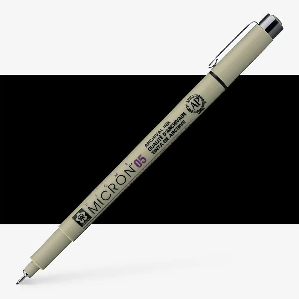 Pigma Micron - Single Pens Black Ink
