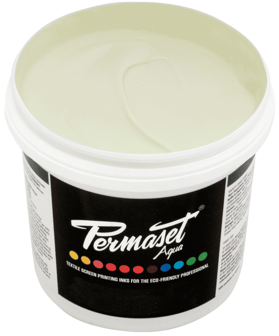 Permaset Aqua Screen Printing Colours | Phosphorescent Green