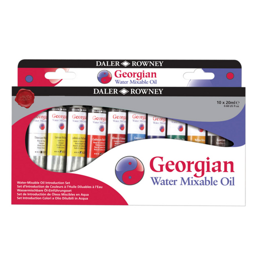 Georgian Water-Mixable Oil Intro Set 10x20ml