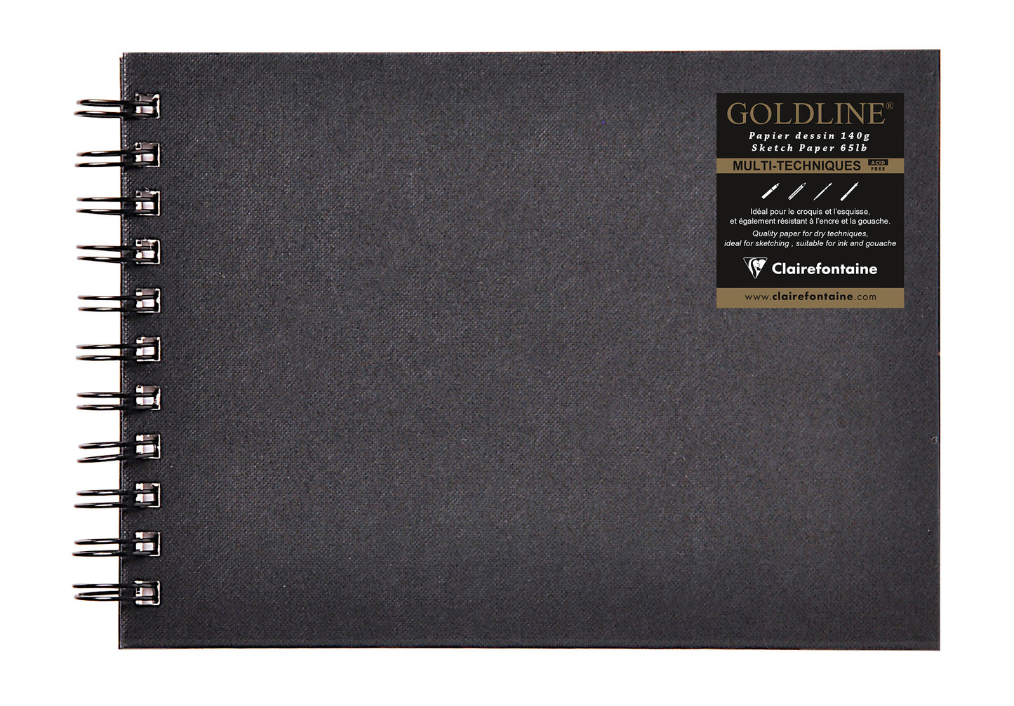 Goldline Ivory Hardcover Sketch Books | 64 Sheets