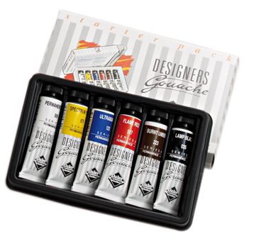 Daler Rowney Gouache Starter Set 6x15ml