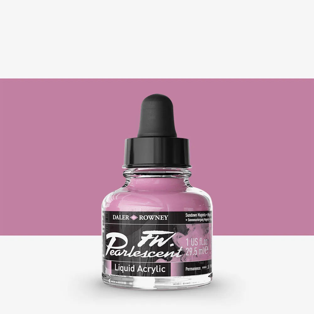 Daler-Rowney FW Acrylic Pearlescent Ink