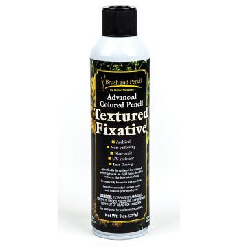 Brush and Pencil Texture Fixative