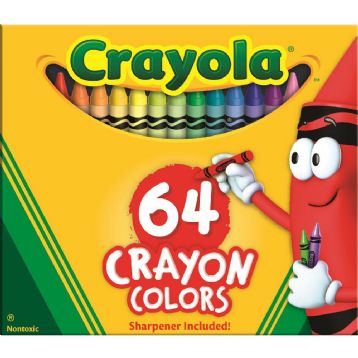 Crayola Regular Crayons Pack of 64