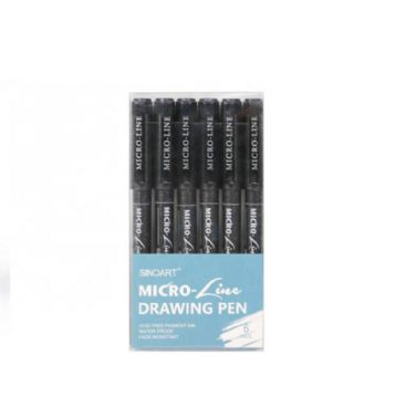 Sinoart Microline Fineliner Set 6