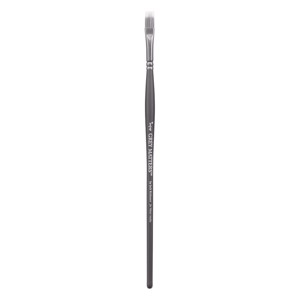 Grey Matters Watercolour Brushes | Flat Rake