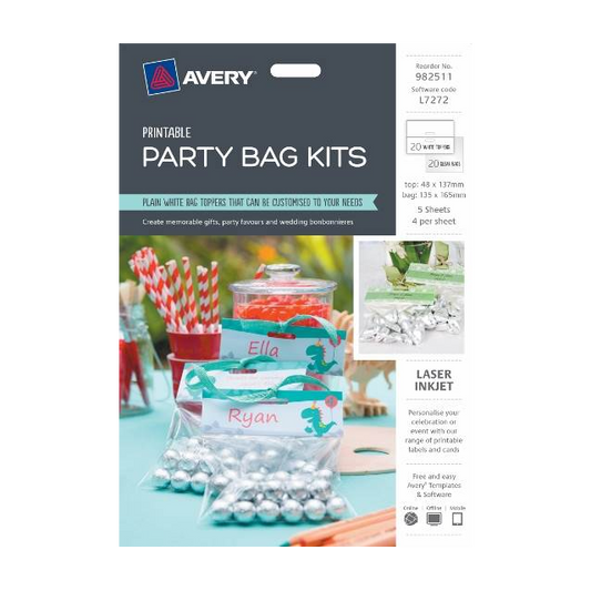 Avery Party Bag Kits