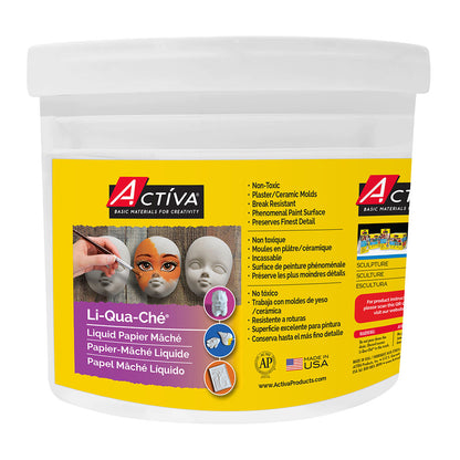 Li-Qua-Che Liquid Paper Mache & Casting Compound