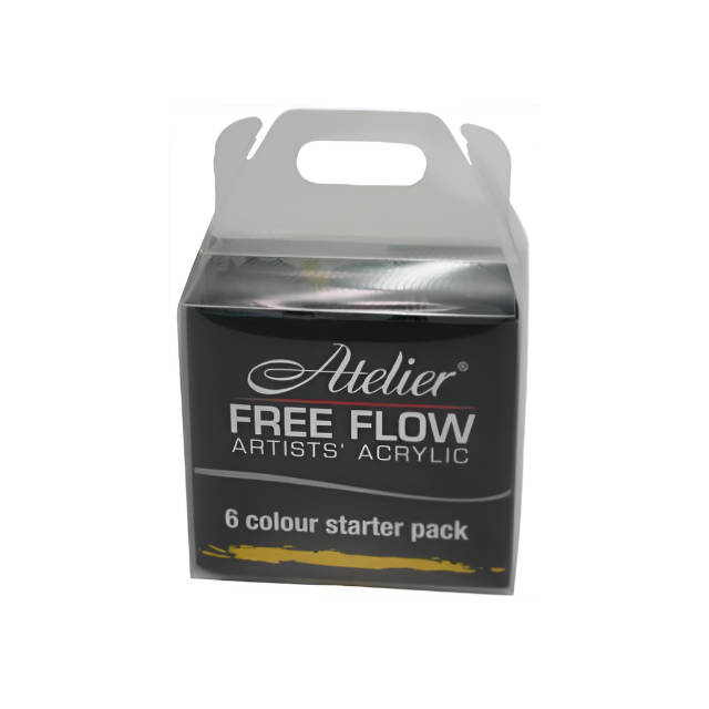 Atelier Free-Flow Acrylic Starter Set 6x60ml