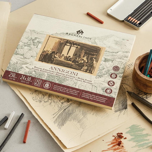 Magnani Annigoni 100% Cotton Drawing Pads