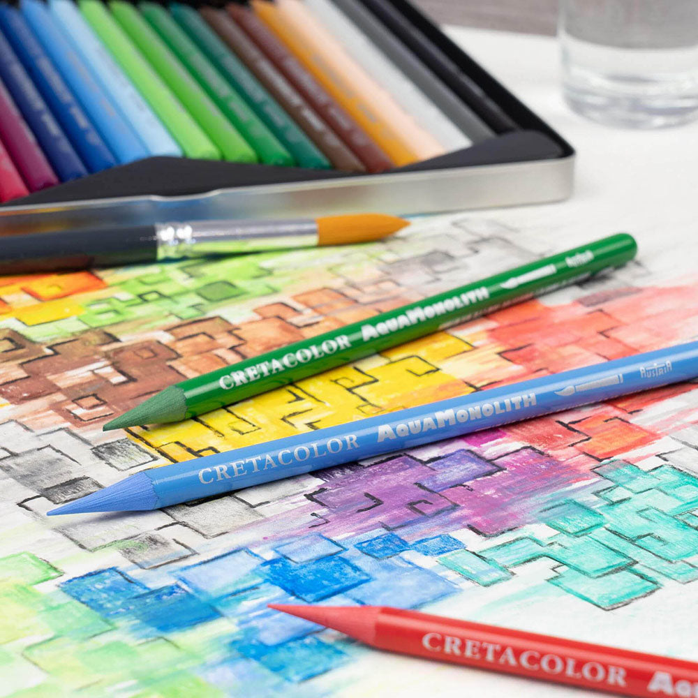 Cretacolor AquaMonolith Woodless Watercolour Pencils I Assorted Sets