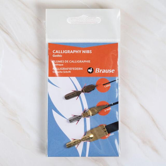 Brause Assorted Gothic Style Nibs Card Set