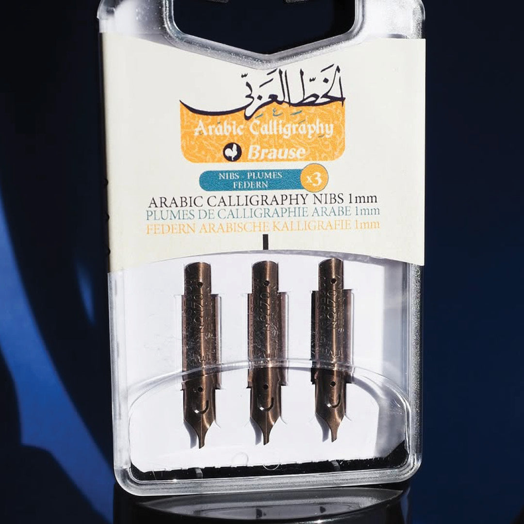 Brause Arabic Calligraphy Nibs | Set of 3