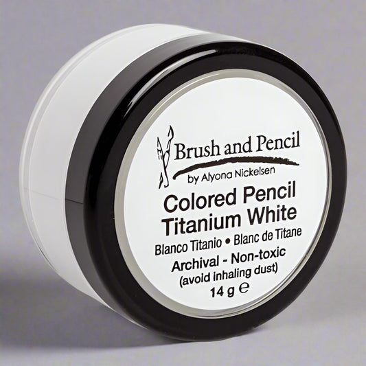 Brush'N Pencil Coloured Pencil Titanium White