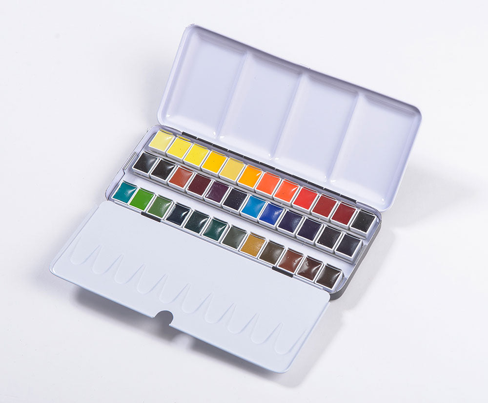 BLOCKX Watercolour 1/2 Pan Sets