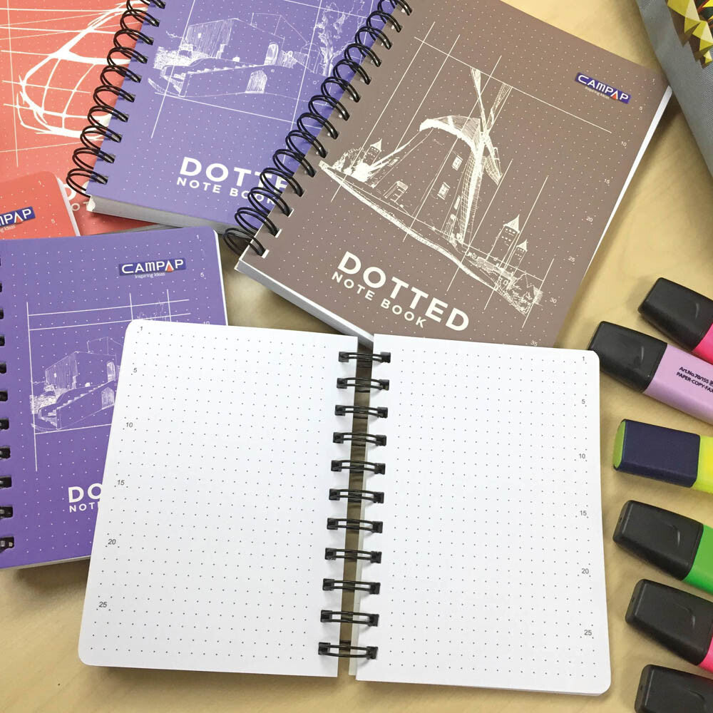 Dot Pattern Notebook Dotted Notebooks – Arthouse Direct