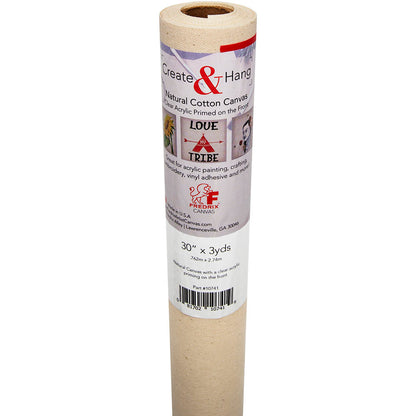 Fredrix Clear Primed Canvas Rolls | Artist Series