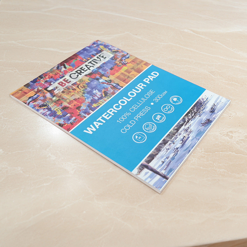 Be Creative 100% Celloulose Watercolours Pads