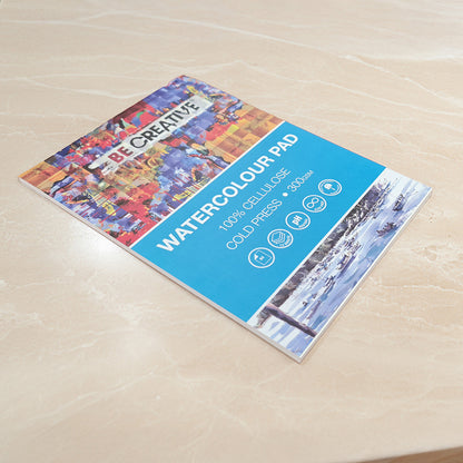 Be Creative 100% Celloulose Watercolours Pads