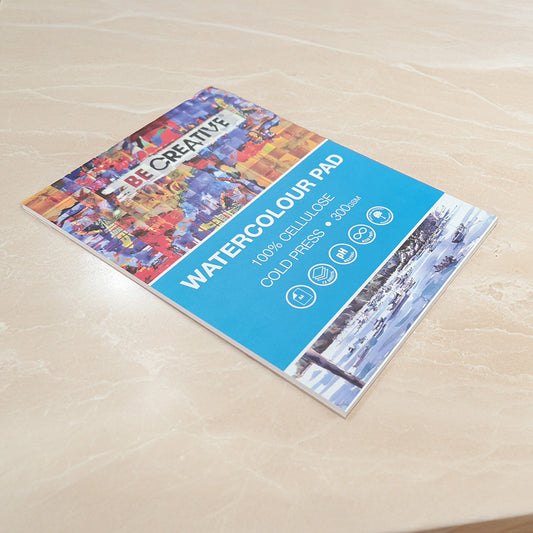 Be Creative 100% Celloulose Watercolours Pads