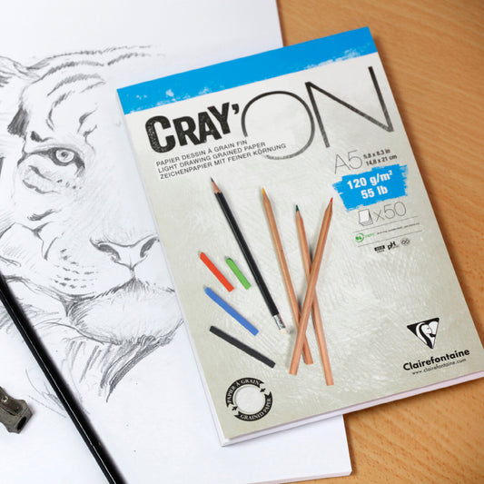 Clairefontaine Cray'ON Drawing Pads