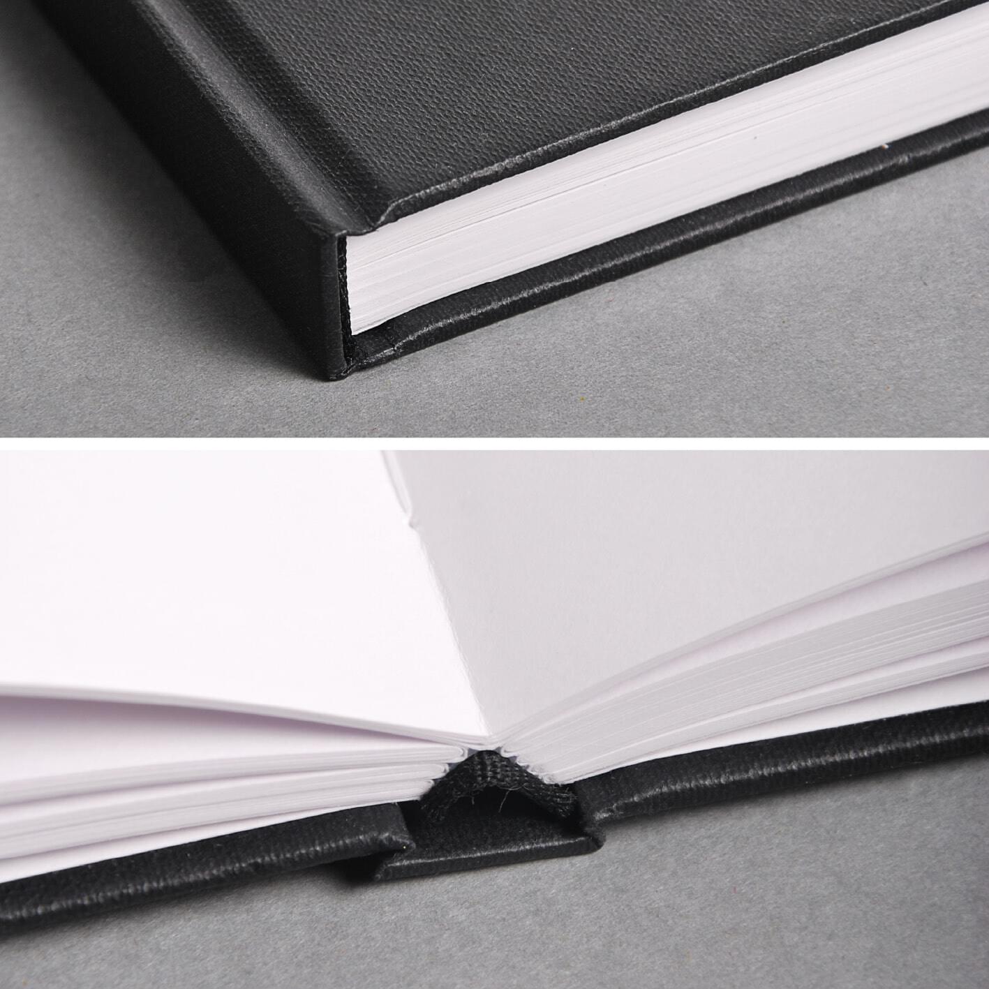 Goldline White Hardcover Sketchbook