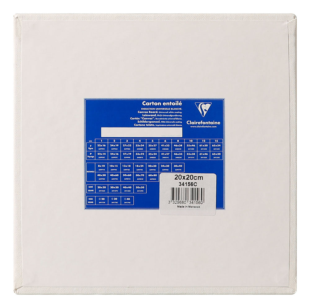 Clairefontaine White Primed Canvas Boards