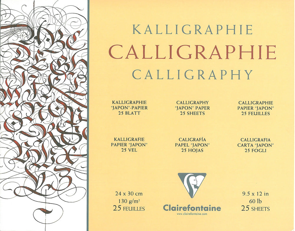 Clairefontaine Ivory Calligraphy Pads | Pad of 25