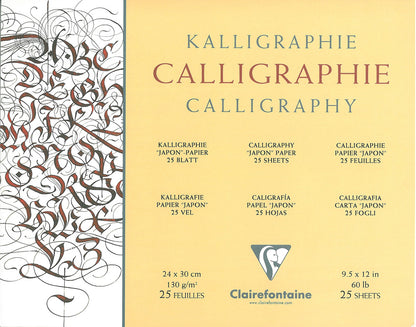 Clairefontaine Ivory Calligraphy Pads | Pad of 25