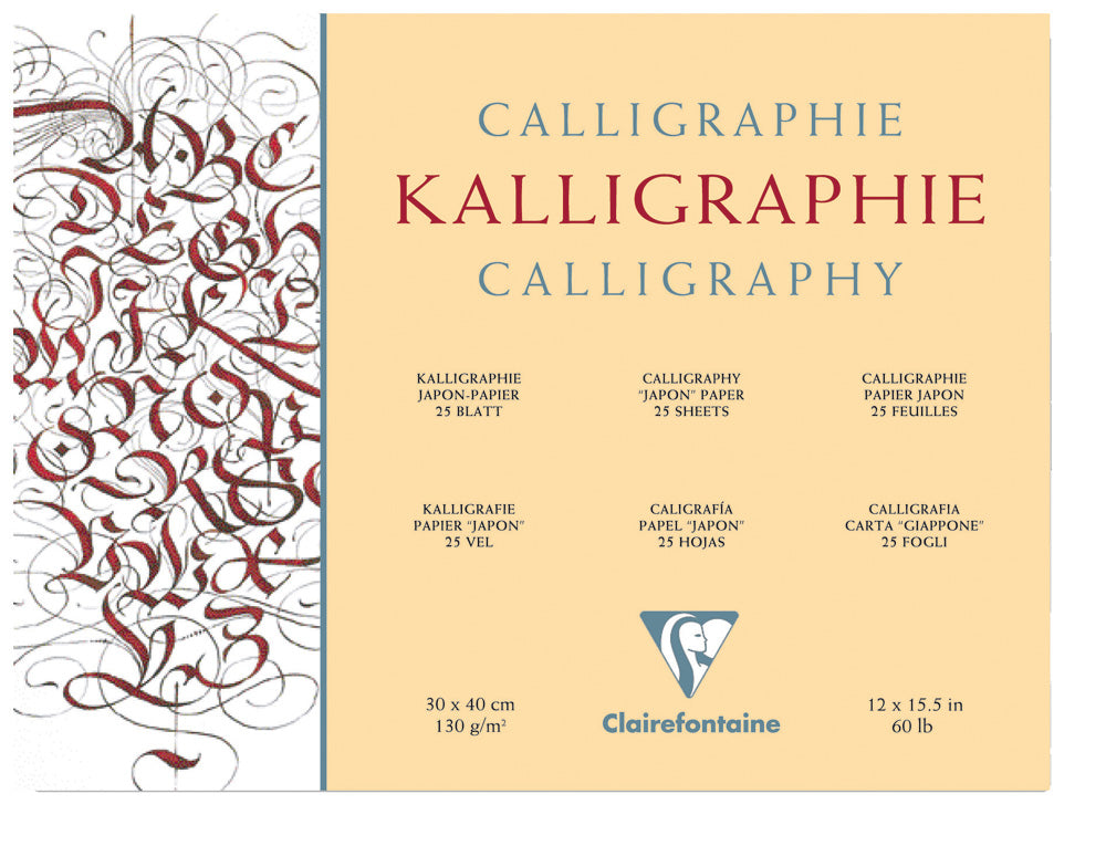 Clairefontaine Ivory Calligraphy Pads | Pad of 25