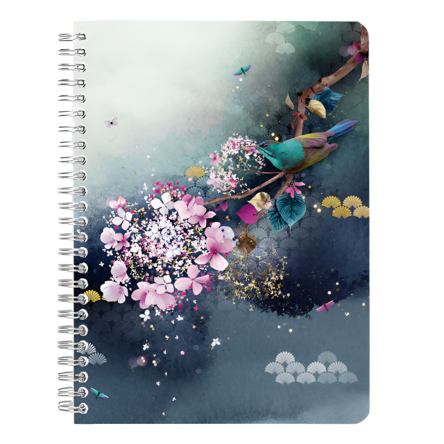 Sakura Dream Wirebound Notebook | 74 Sheets